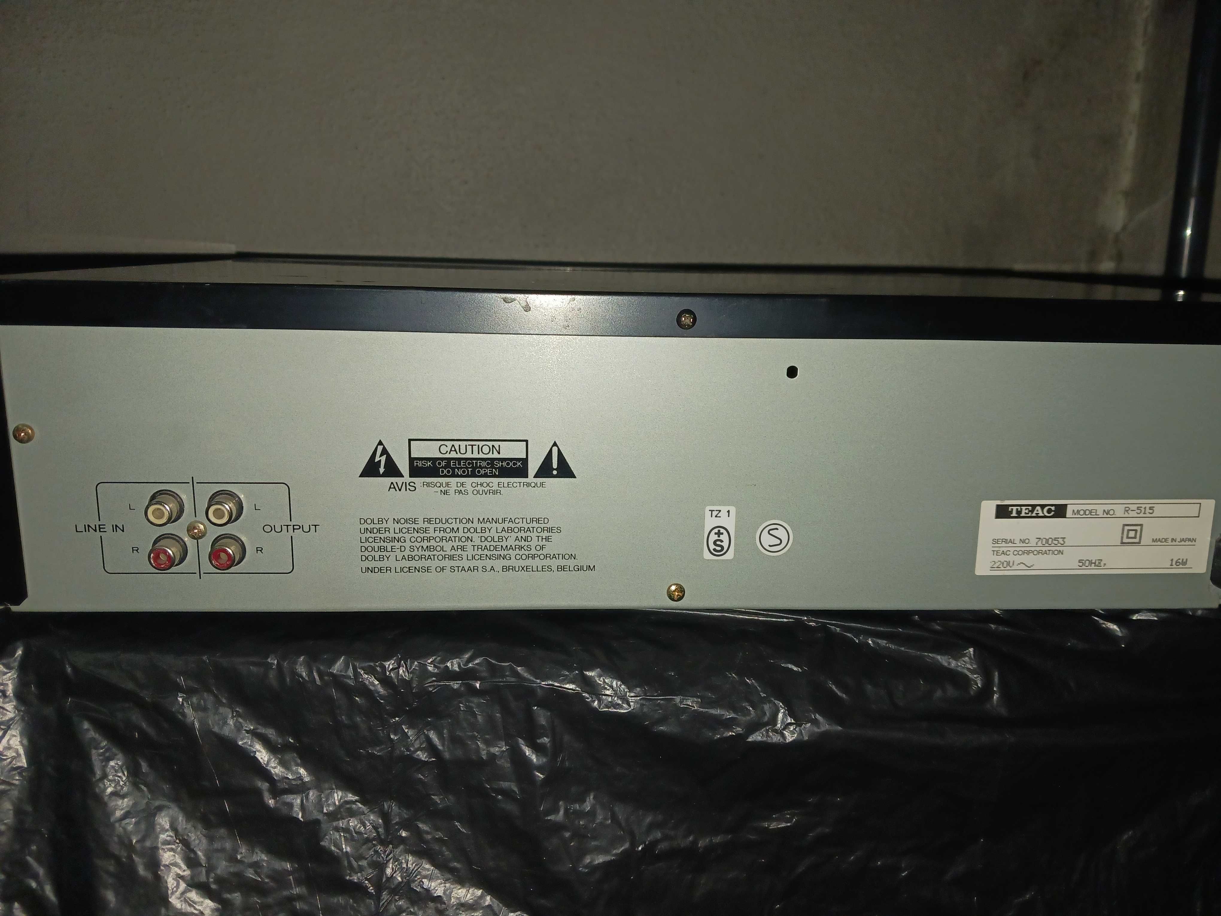 Deck cassetes TEAC