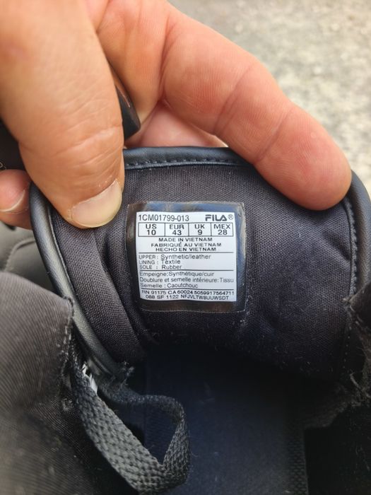 Tenis bota marca Fila