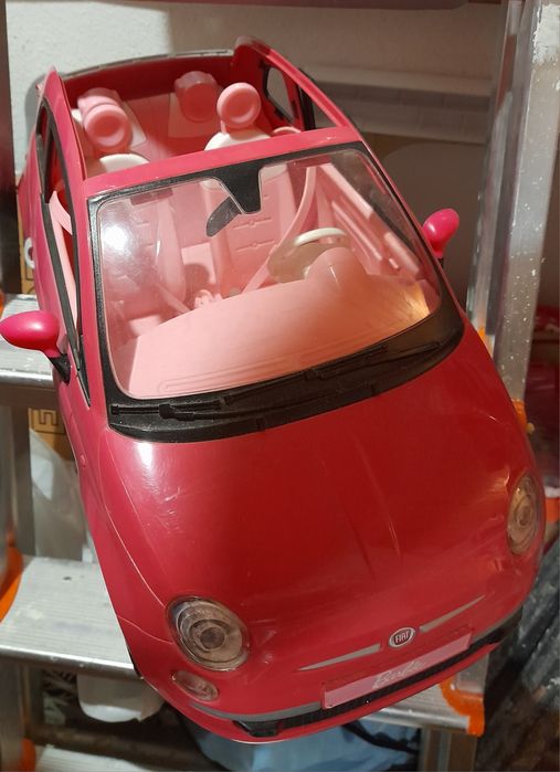 Carro Fiat 500 Barbie