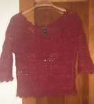 Casaco rendilhado mohair Mango