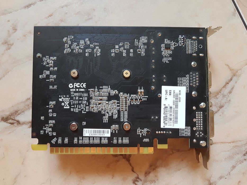 Відеокарта MSI nVidia GeForce GT 730 N730-2GD3 PCI-e 2GB