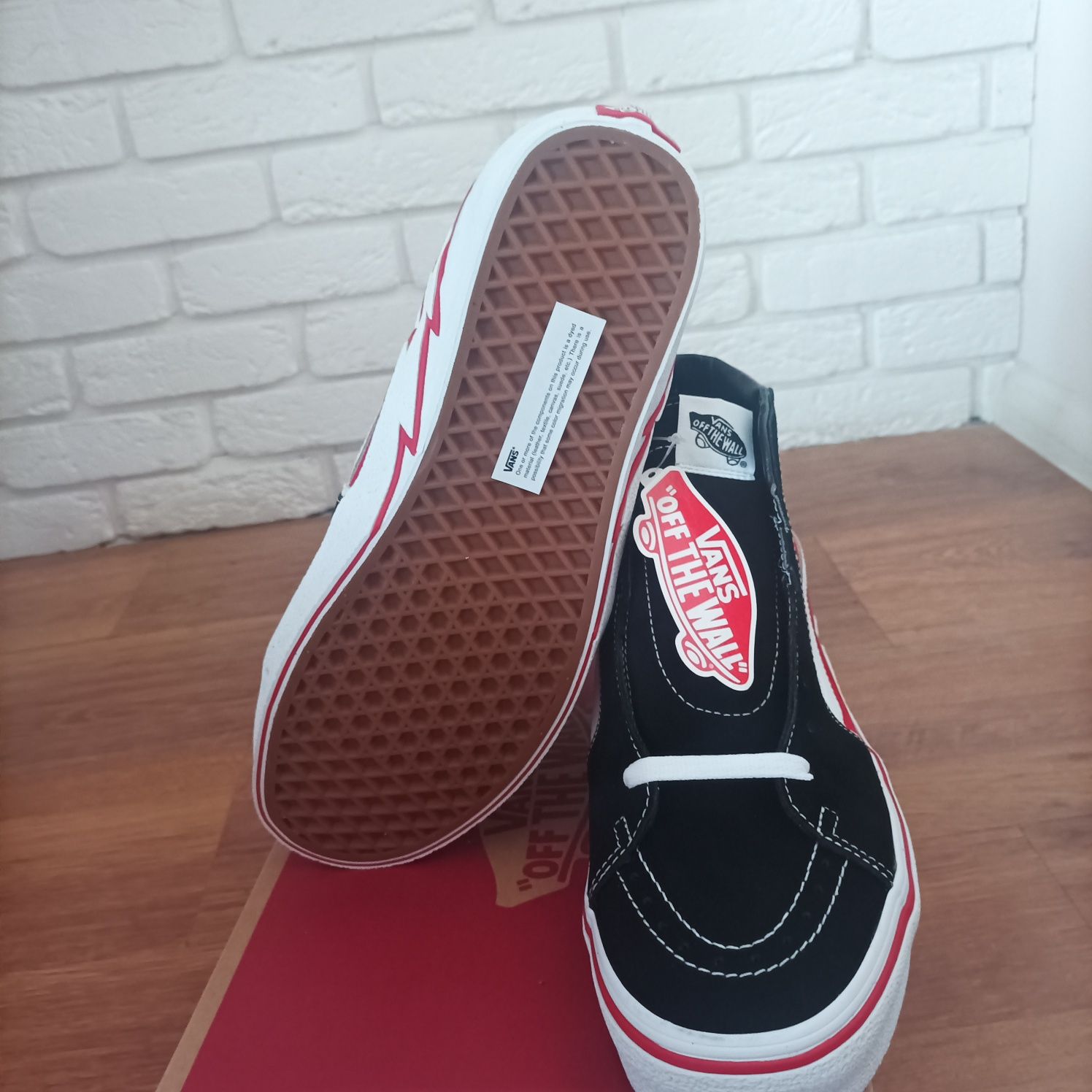 Buty męskie trampki Vans sk8 hi bolt 44