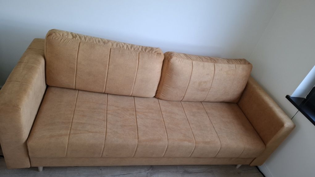 Sofa z funkcją spania.