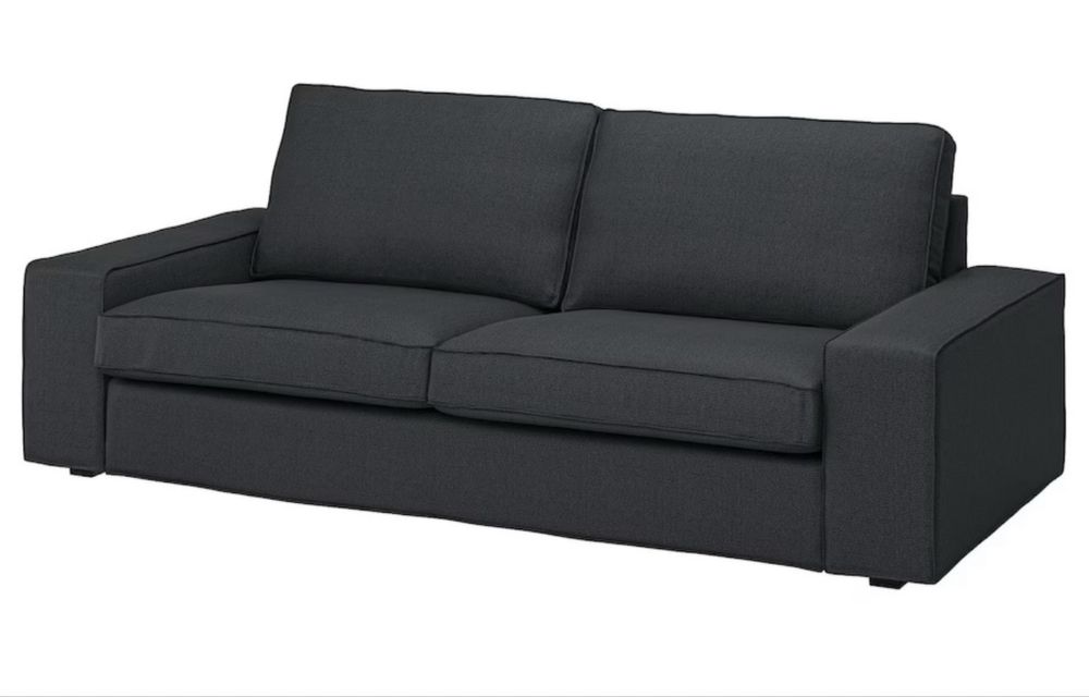 Sofa 3-osobowa, kolor szaro-beżowy