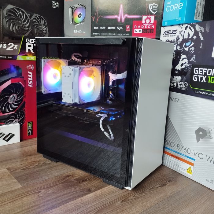 Ігровий комп'ютер i3-12100f/GTX1070 8GB