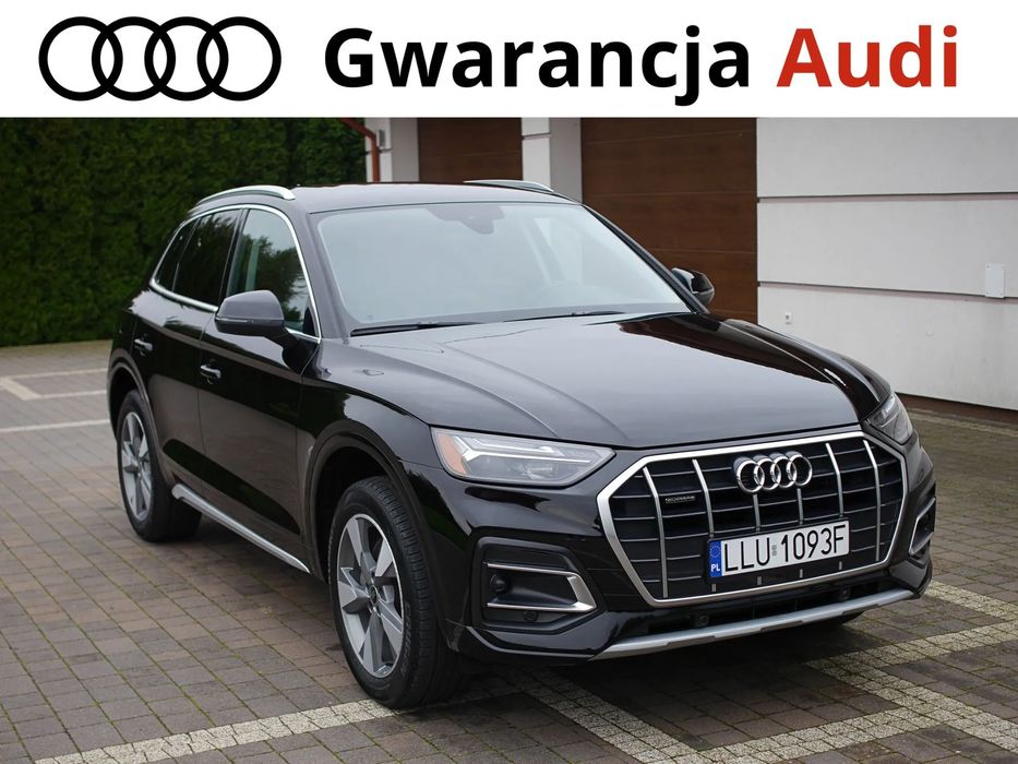 Audi Q5 ASO serwis, Stan idealny, Gwarancja AUDI, MHEV, Radary, Skóry