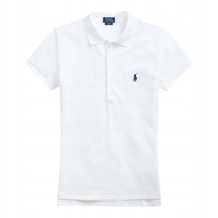Koszulka Polo Damska Polo Ralph Lauren Biała Rozmiar S