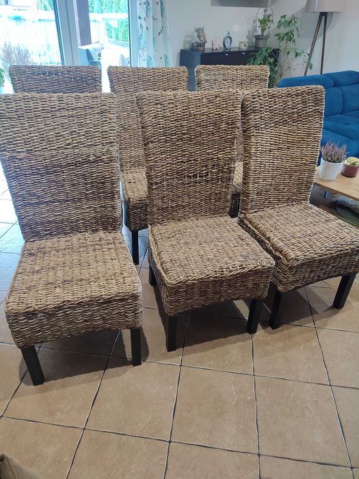 Torrig JYSK, krzesła z bananowca