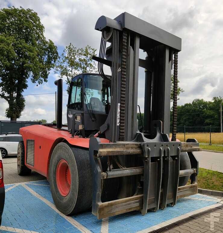 Wózek widłowy Linde H320 udźwig 32000 kg 2013 rok