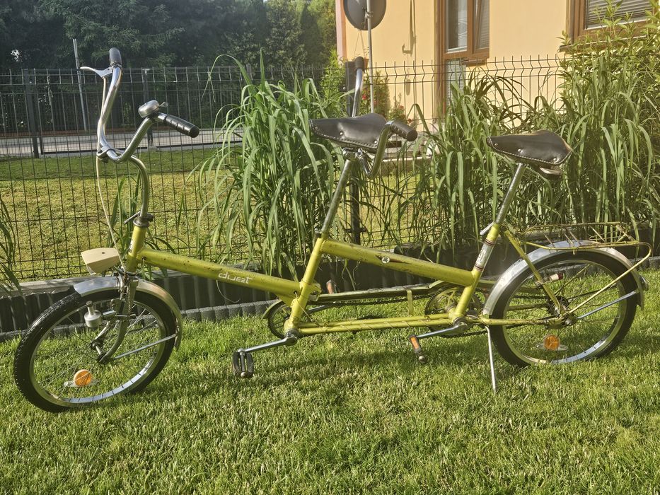 Rower duet tandem jubilat wigry 3 składak romet prl.