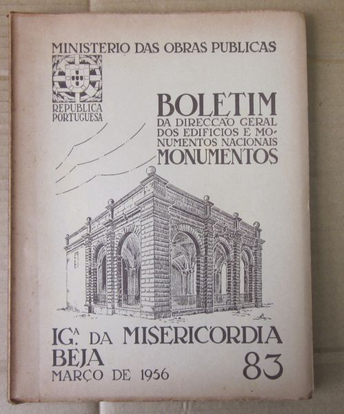 BOLETIM da Direcção Geral dos Edifícios e Monumentos Nacionais