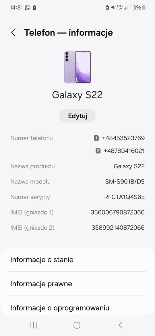 Samsung S22 TANIO