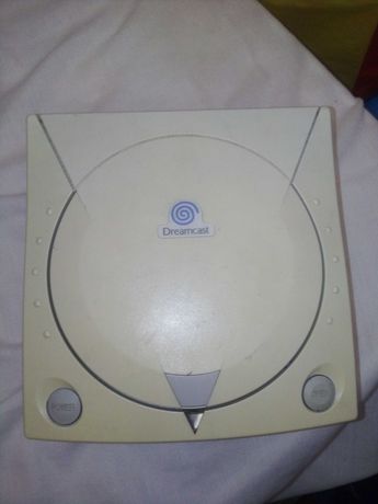 SEGA Dreamcast com 2 comandos e 1 memory card