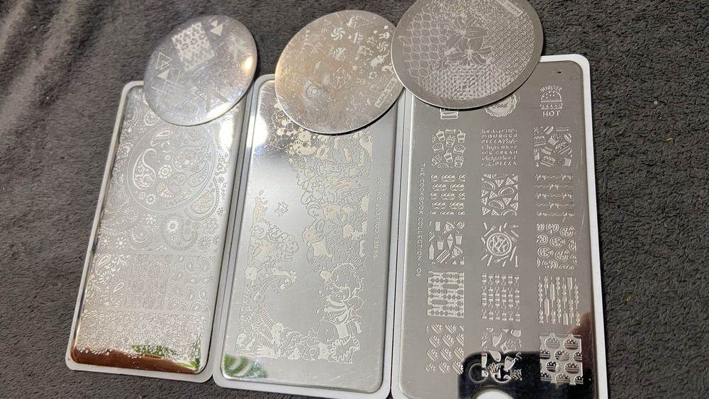 Пластинки для стемпінгу бу, всі разом