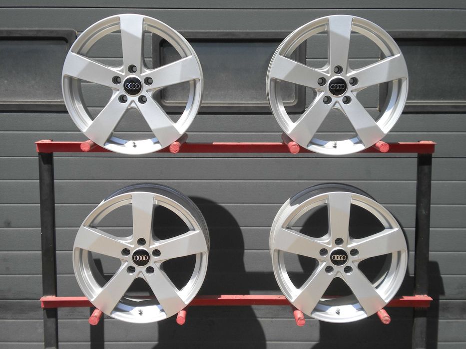 Felgi aluminiowe Dezent 17 5x112 Audi A4 B7 B8 B9 A6 C5 C6 C7 Q3 Q5