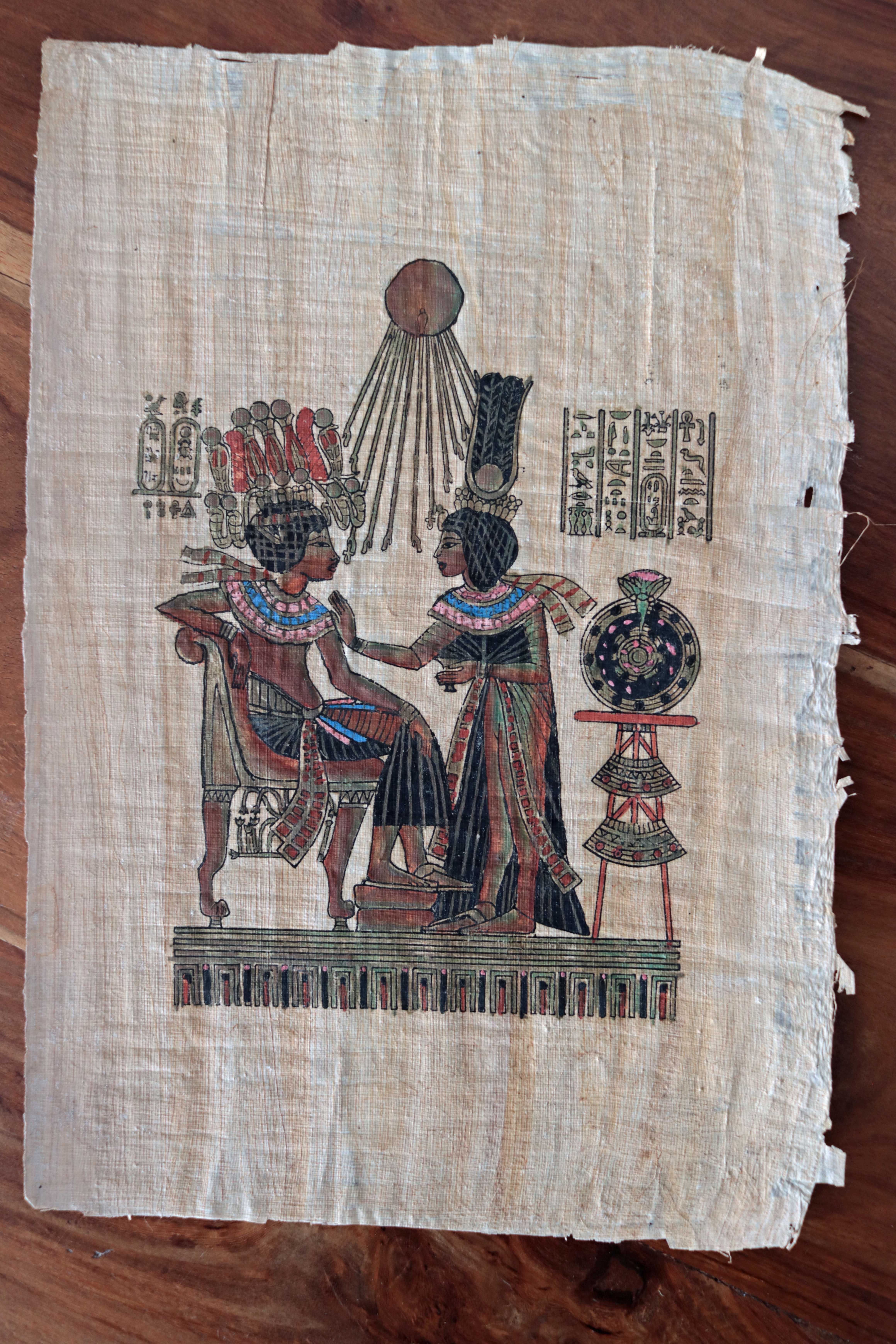 Papiros Egípcios emoldurados
