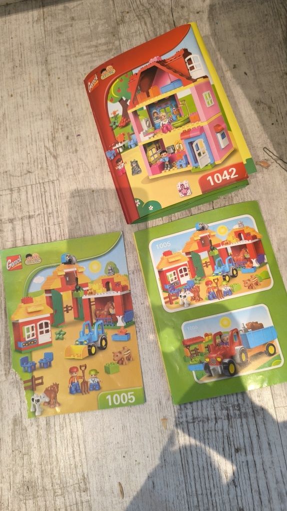 Lego Duplo i podobne  plus stolik i podłoże do budowania