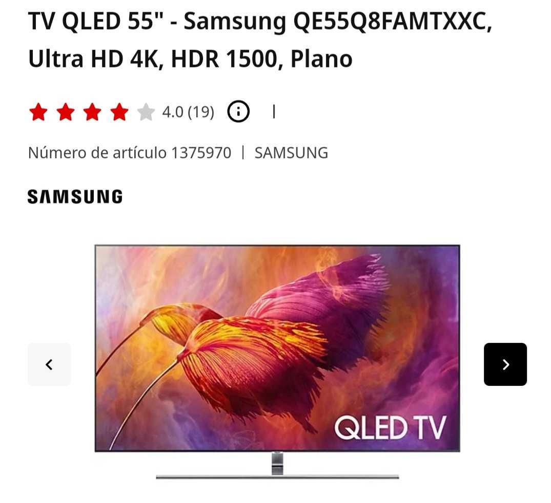 LCD Samsung 55  || Avariada ||