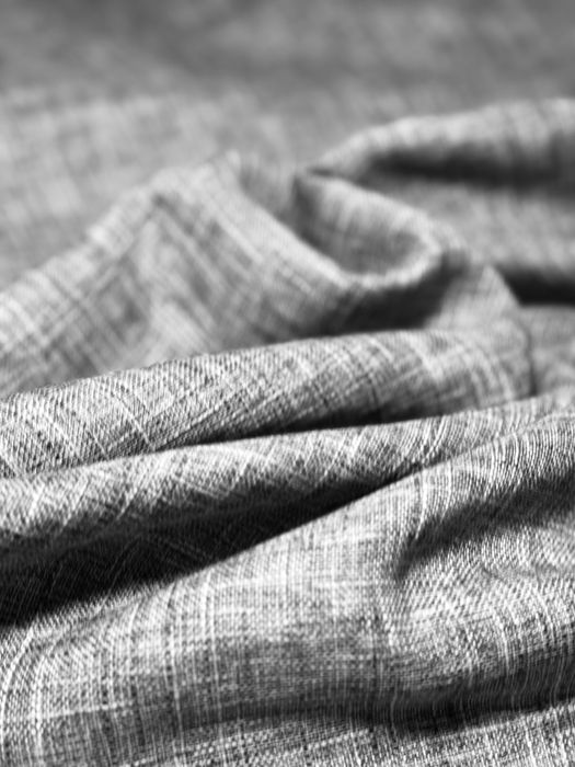 Tkanina Stylizowana Na Len Materiał Na Zasłony Grafit Melanż 300 cm 09