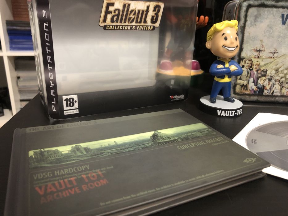 Fallout 3 collector's edition PS3 edycja kolekcjonerska VAULT-TEC