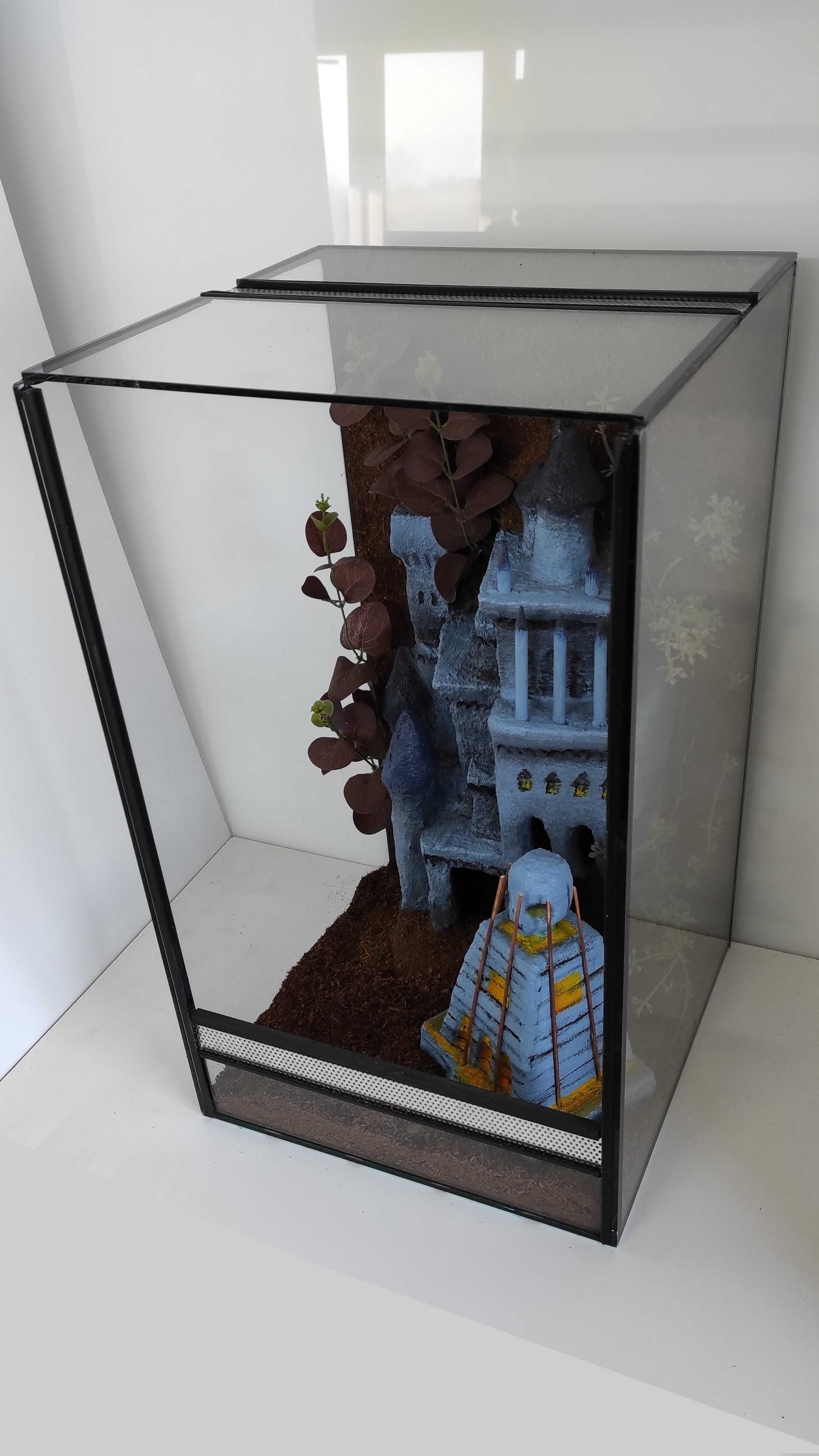 Terrarium Nekropolis dla gekona płaczącego, owada, TW27NE