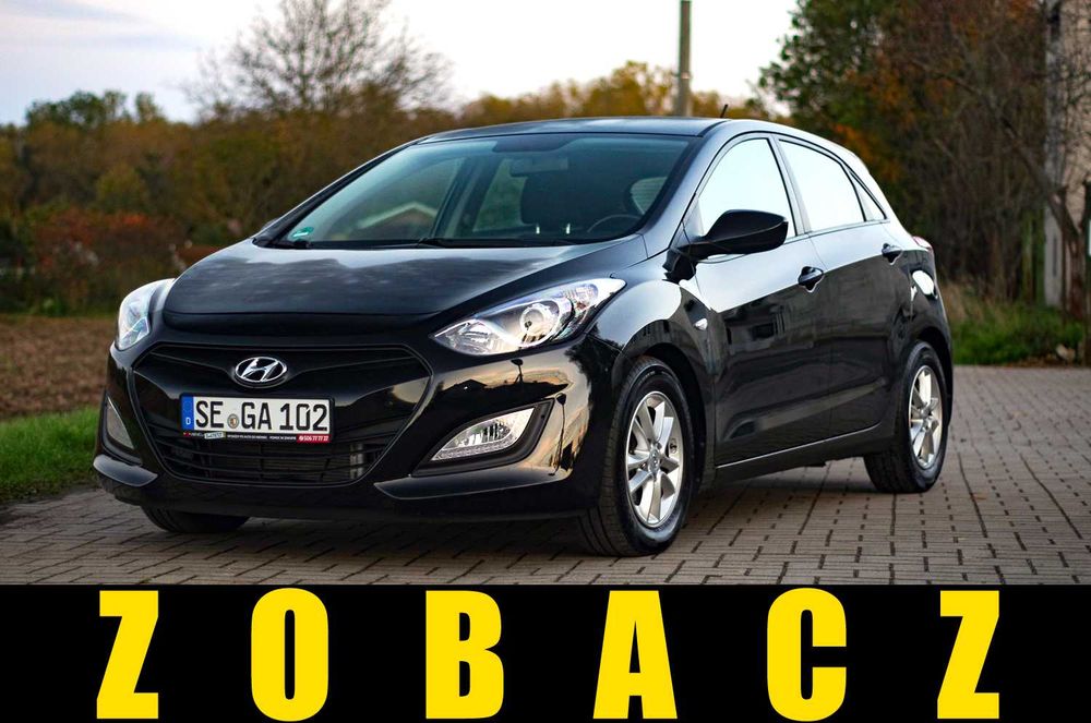 ŚLICZNY Hyundai i30 1.6crdi - 22zł /100km - 1WŁ. - GWARANCJA!