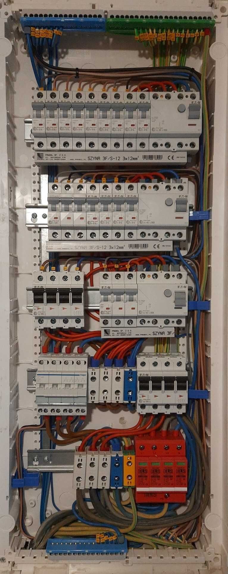 Elektryk Instalacje elektryczne Usługi elektryczne Pomiary Przyłącza