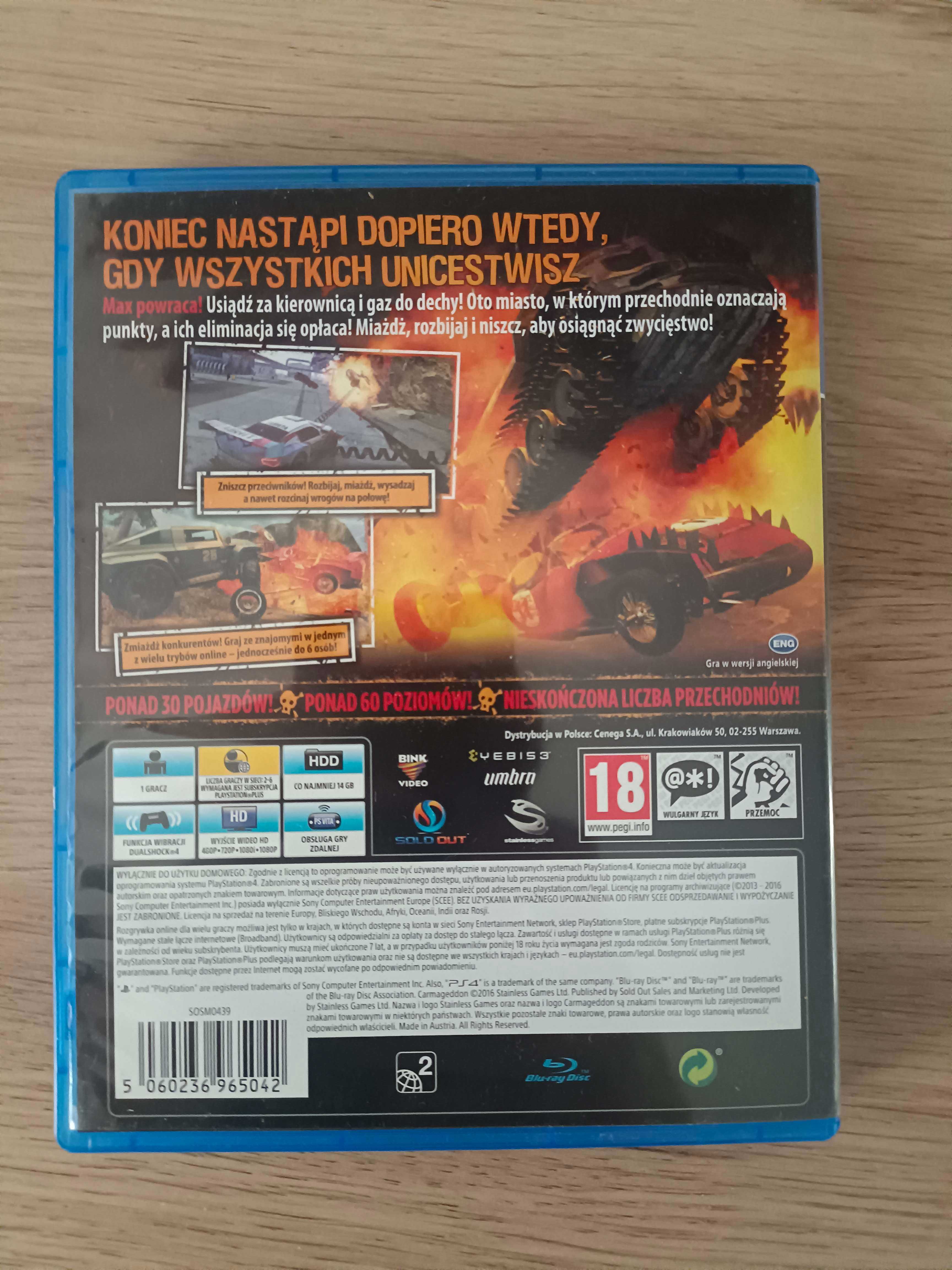 Carmageddon max damage ps4/ps5