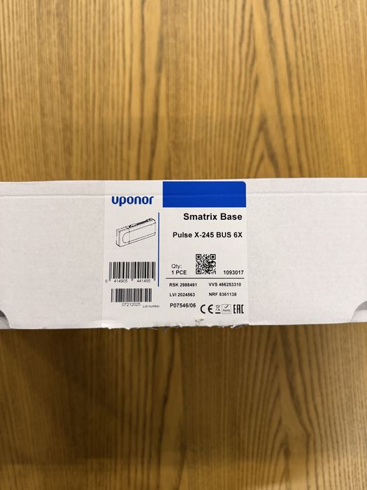 Контроллер проводной Uponor Smatrix Base Pulse X-245 BUS 6X (1093017)