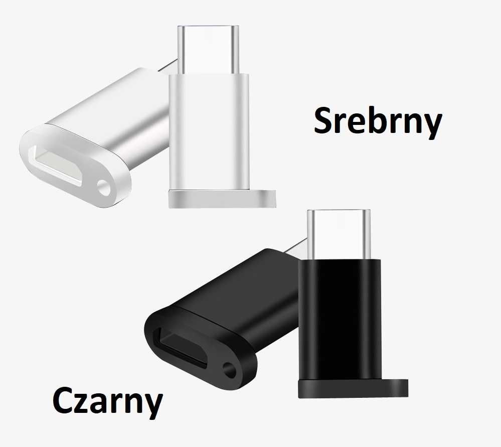 Adapter Micro USB na Typ C, przejściówka Type-C