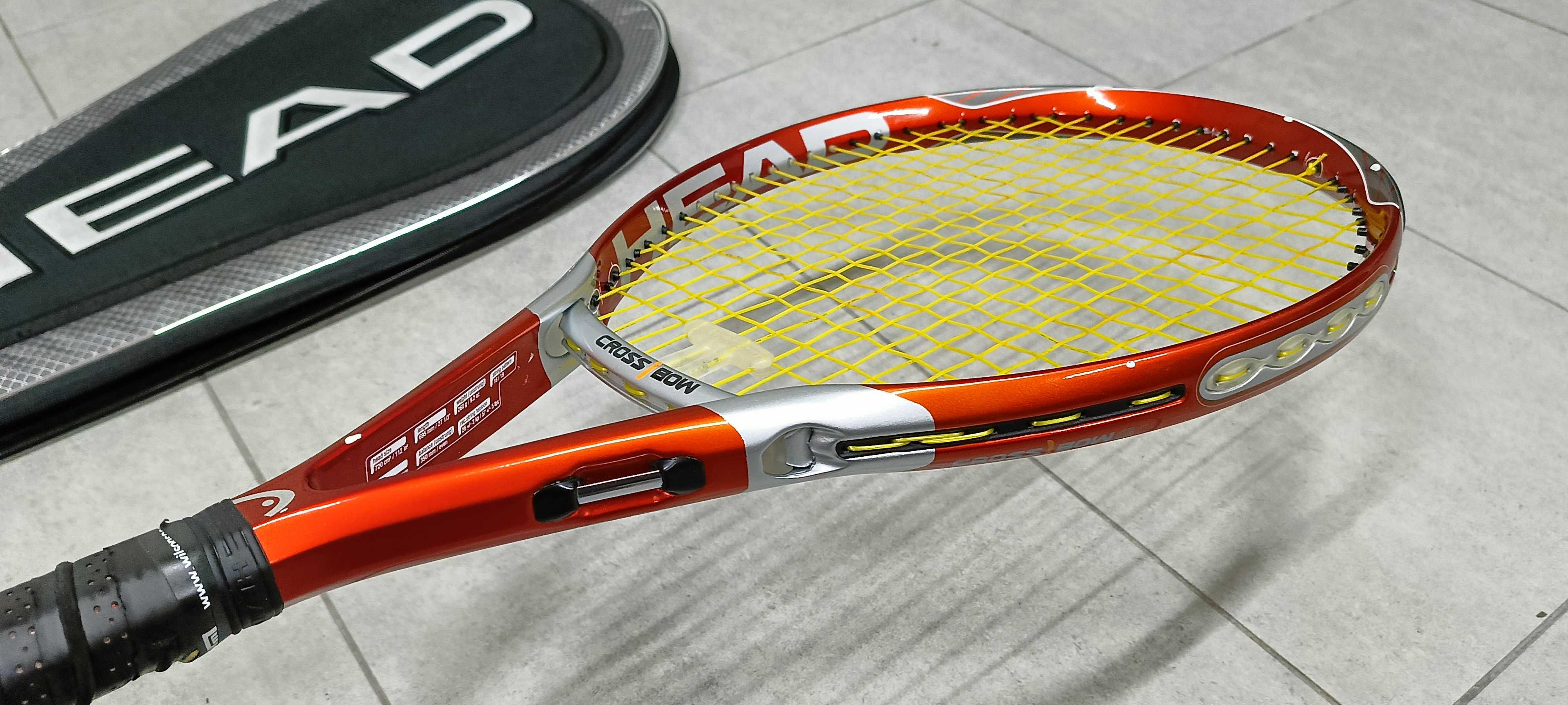 Head Crossbow 6 rakieta tenisowa do tenisa tenis + pokrowiec