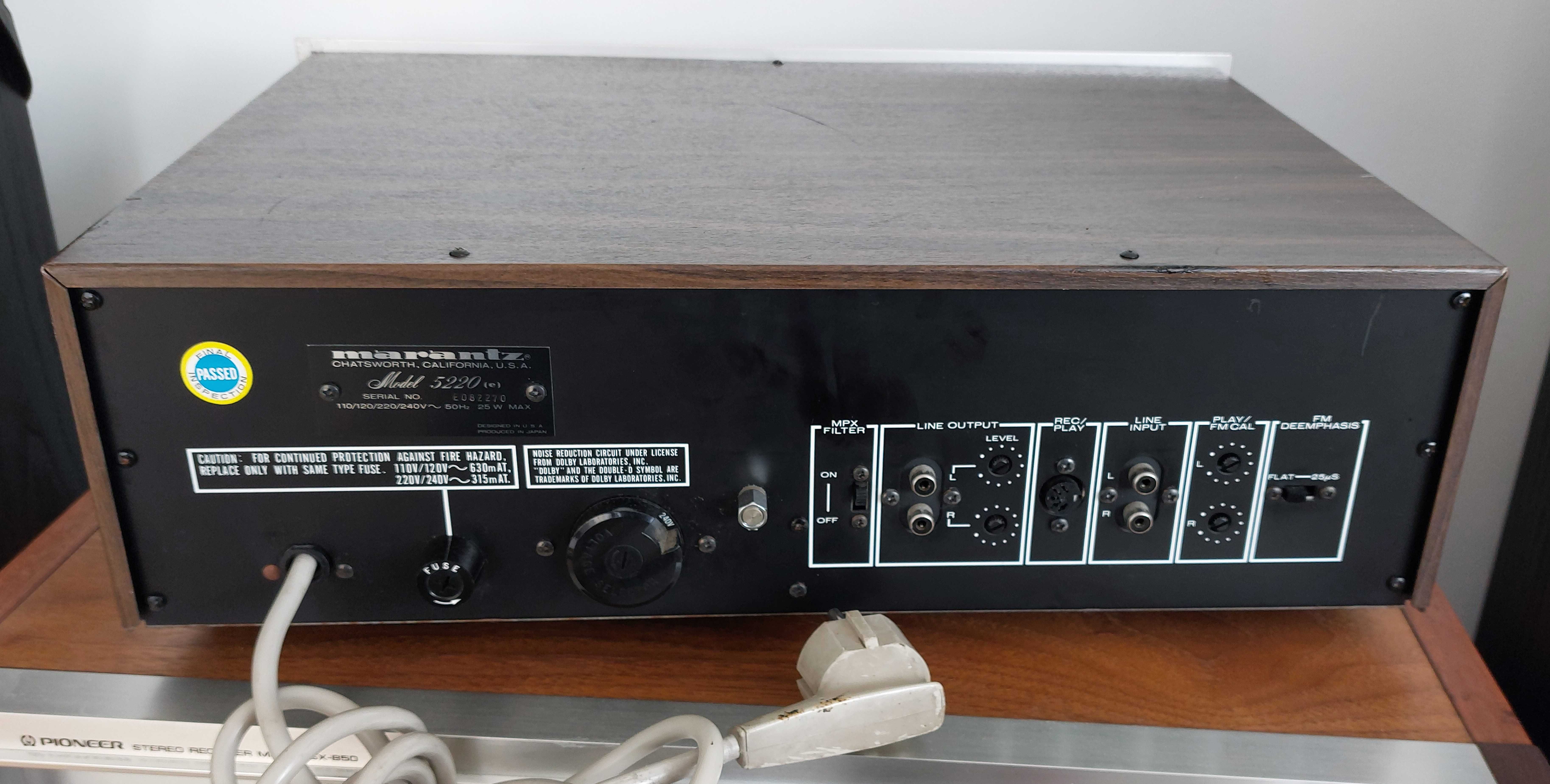 marantz 5220 magnetofon kasetowy vintage