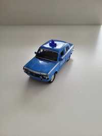 Welly FIAT 125p Model 1:34 MILICJA