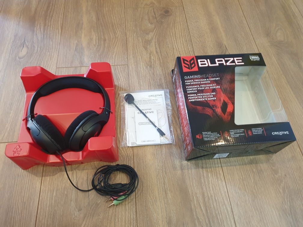 Słuchawki gamingowe Creative Sound Blaster Blaze SB GH0320 pilot