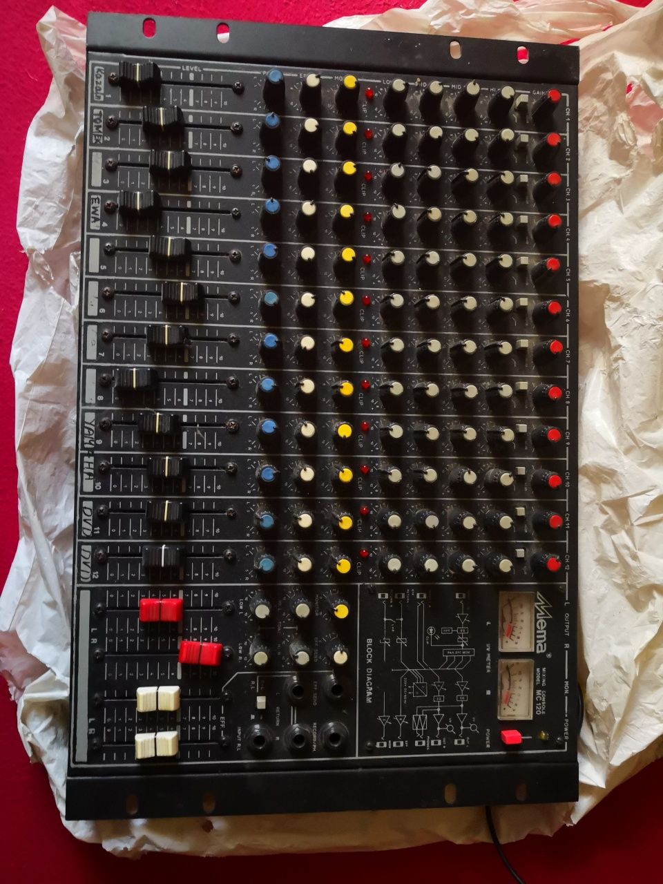 Mema Mc120 Mixing console