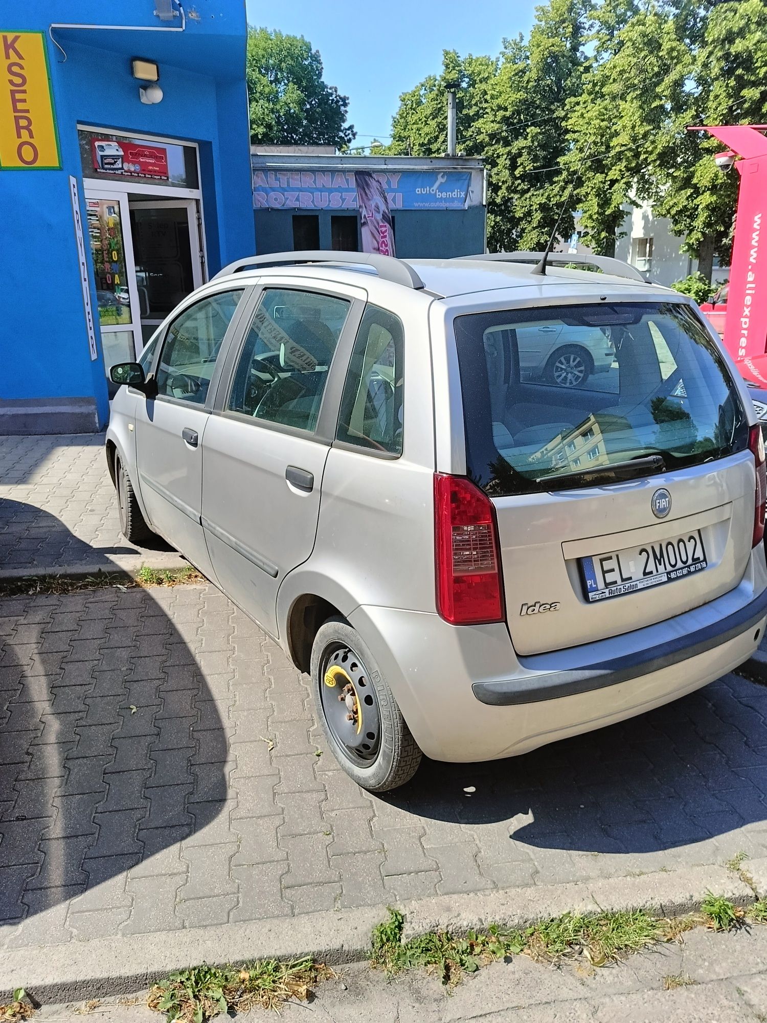 Fiat idea 1.4 brnzyna uszkodzony