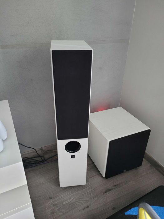 Wilson raptor 5, kolumna głośnikowa, dwie kolumny, biały kolor