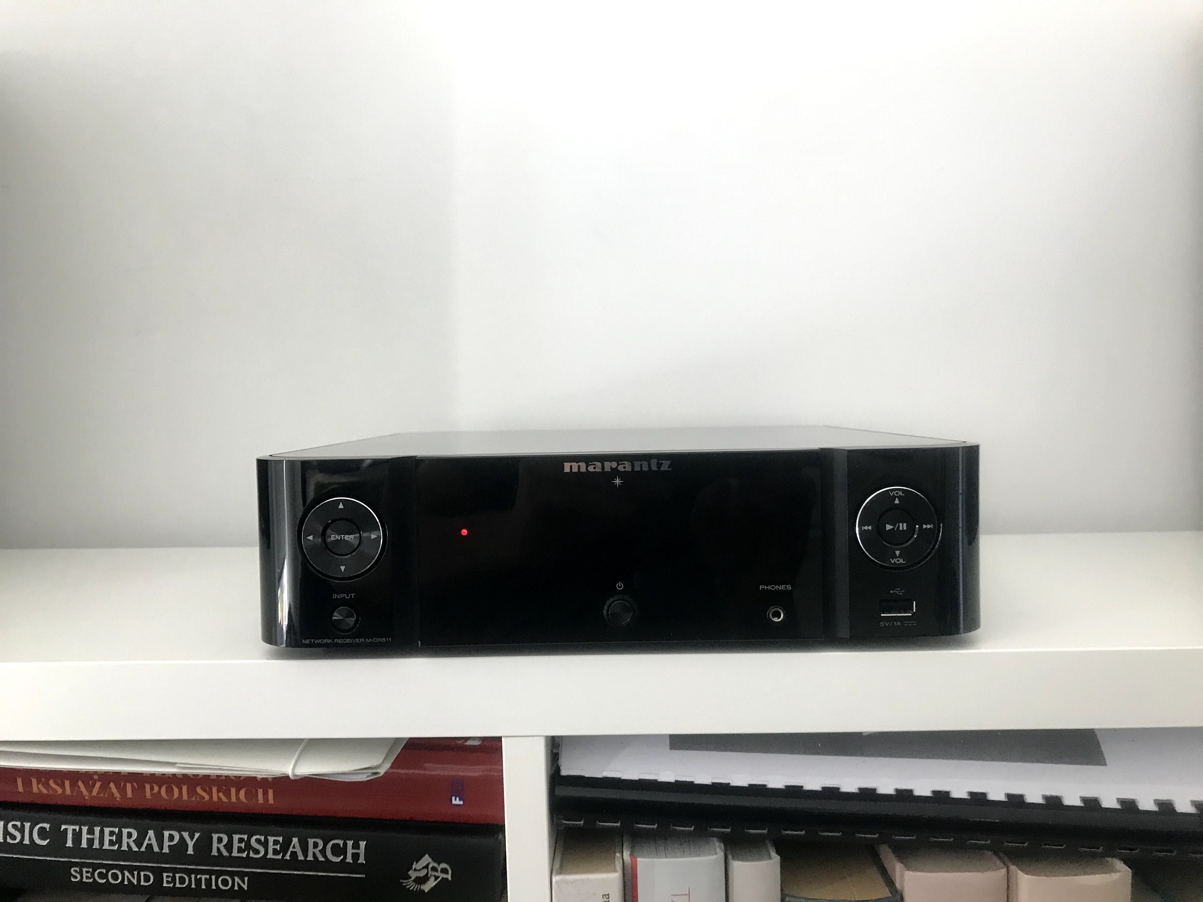Amplituner odtwarzacz sieciowy Marantz M-CR511 SpotifyBluetoothAirPlay