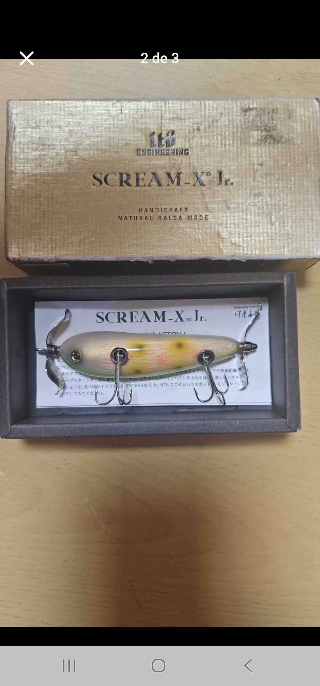 Megabass Scream X Jr (amostra pesca)