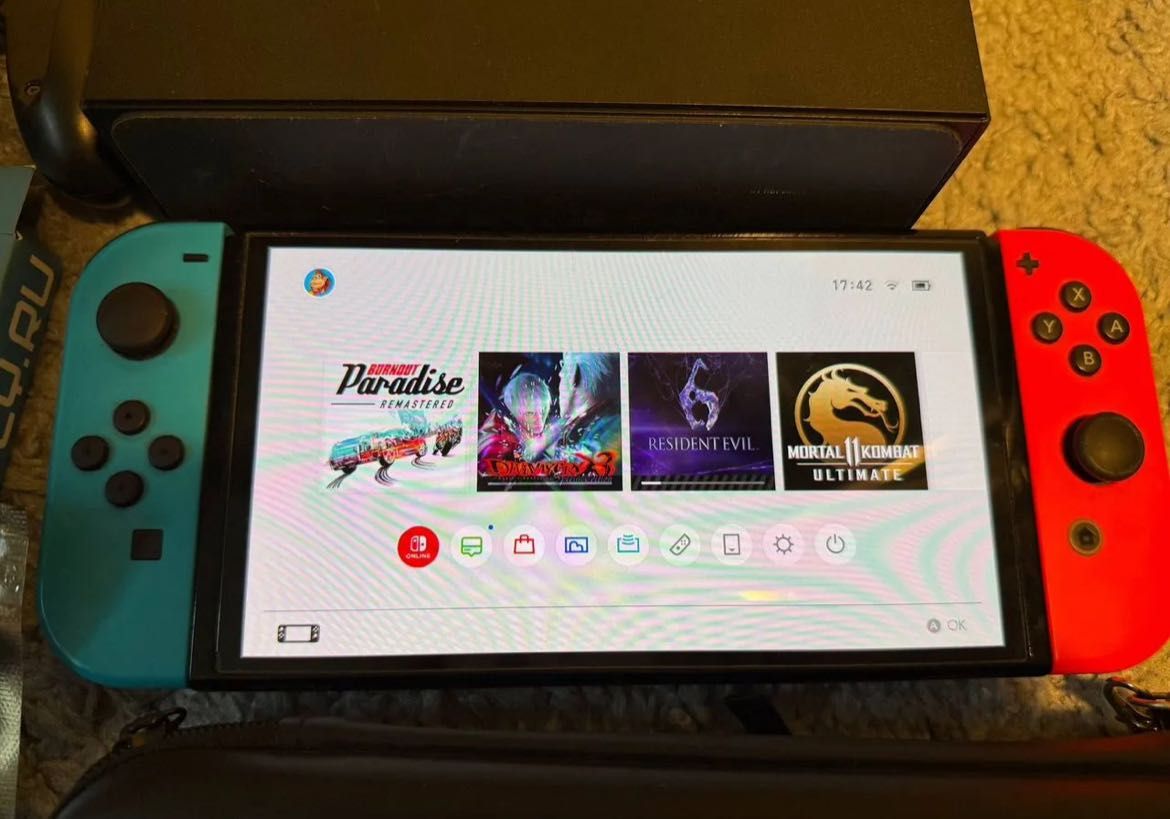 Nintendo Switch Oled + Chip