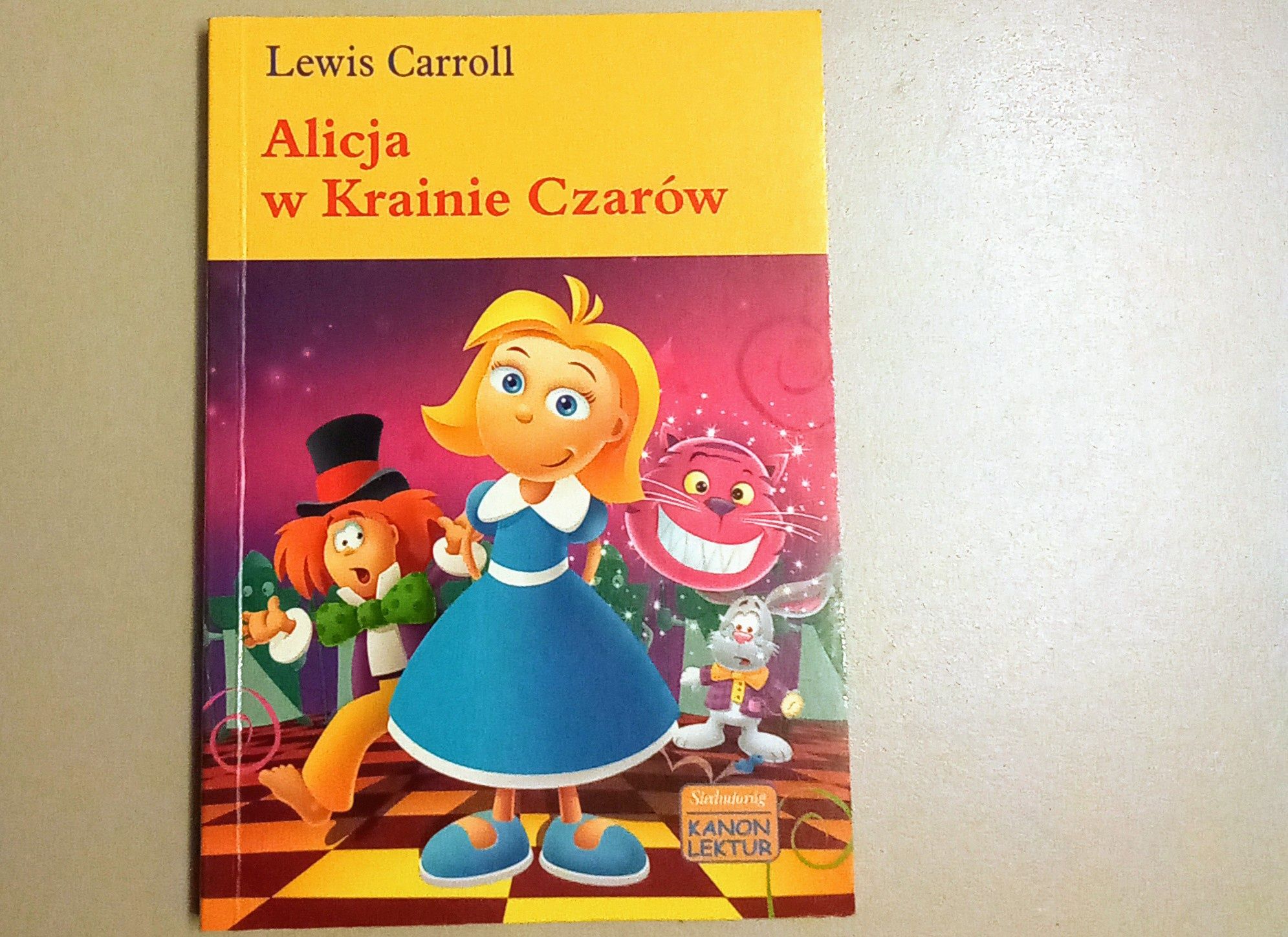 Lektura Alicja w Krainie Czarów Lewis Carroll
