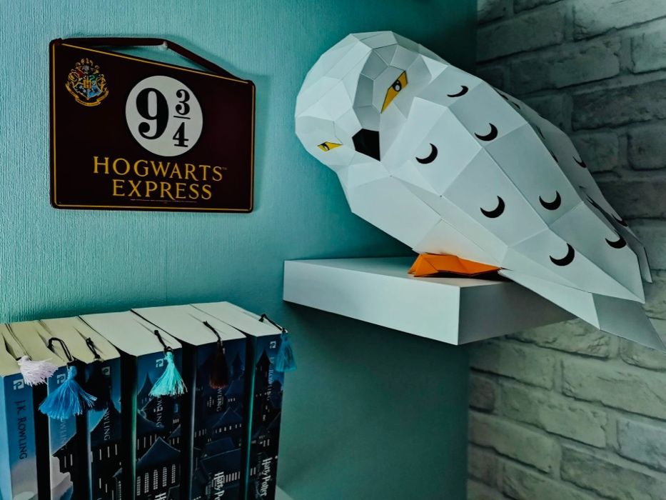 Papercraft Modelo 42 - Hedwig Harry Potter