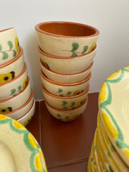 Serviço de Jantar em Barro