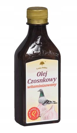 Olej czosnkowy witaminizowany dla gołębi 250ml