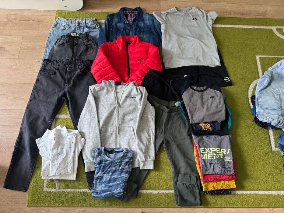 Paczka ubrań rozmiar 152 na JESIEŃ