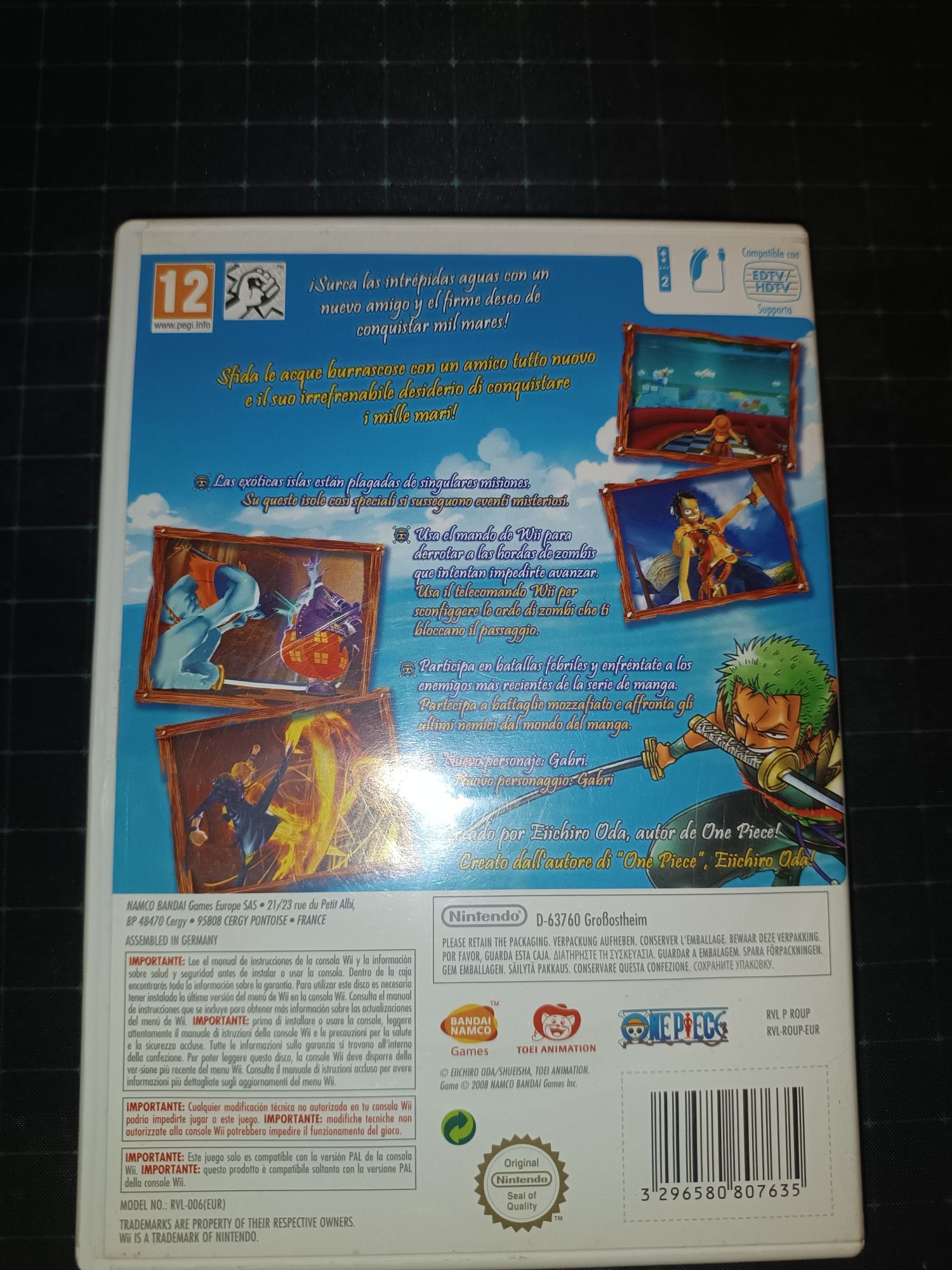 One Piece: Unlimited Cruise 1 The Treasure Beneath the Waves - Wii