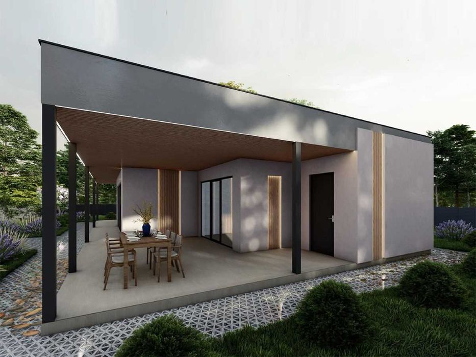 Енергоефективний будинок 101 м2 за 45 днів з СІП панелей в Славутичі