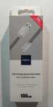 Kabel Rock USB - Micro USB płaski 1m szary