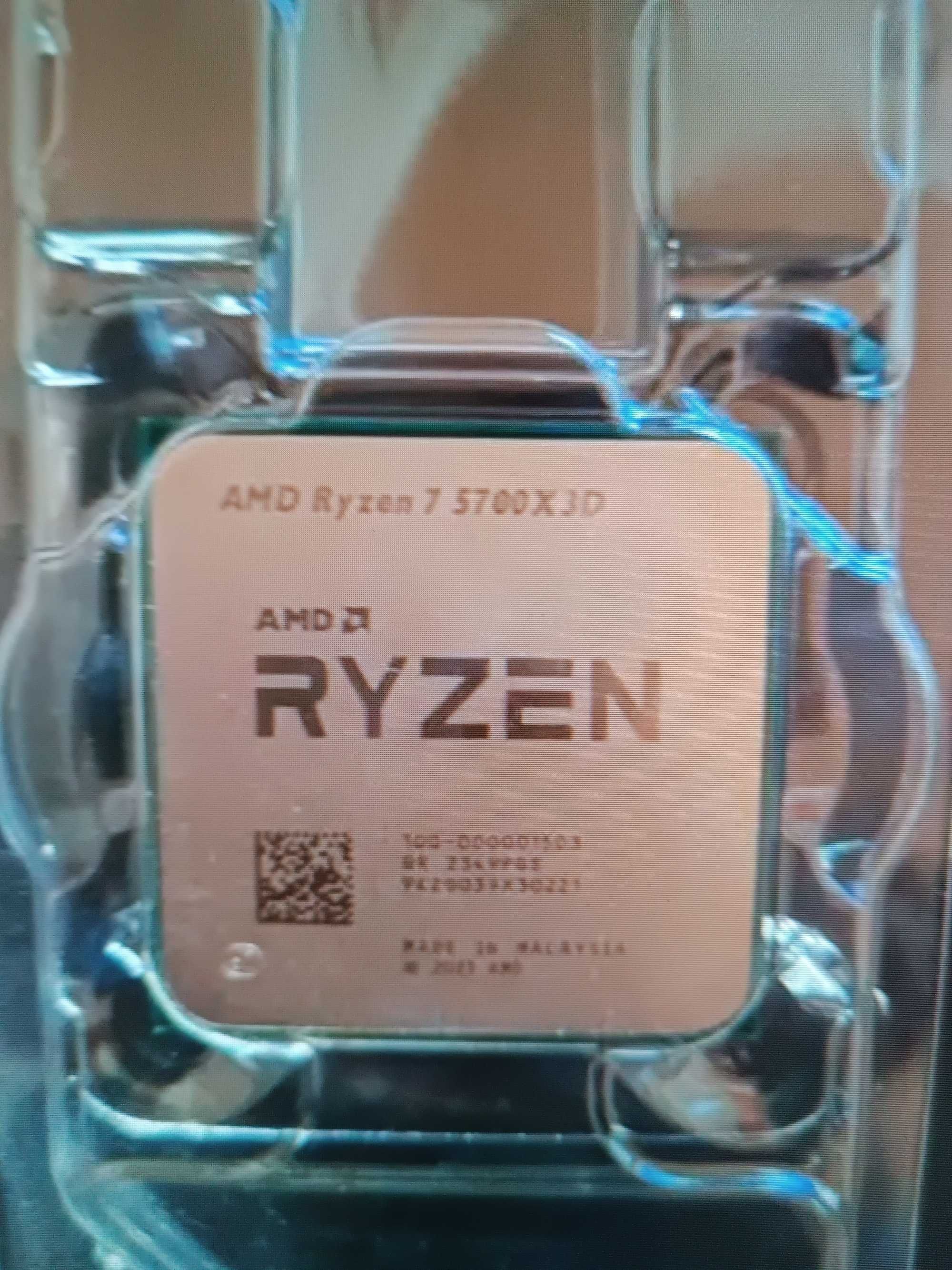 новый процессор Amd am4 ryzen 7 5700X3D