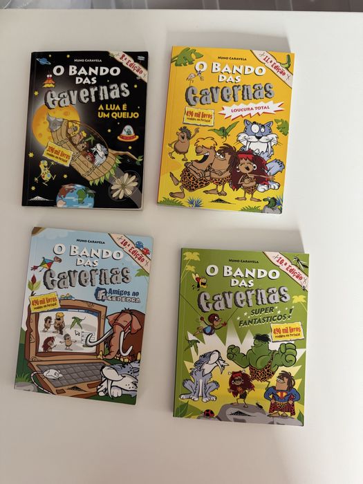 Livros o bando das cavernas